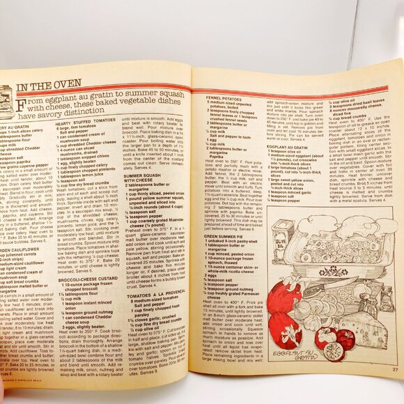 REDBOOK'S Vintage Marvelous Meals cookbook magazine ~ 1977 home decor recipes - Picture 10 of 16